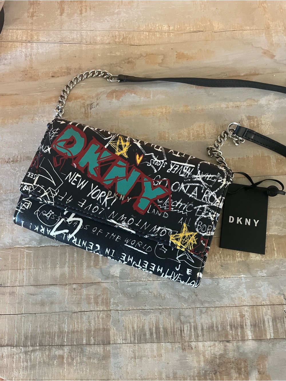 DKNY Streetwear Graffiti Bag